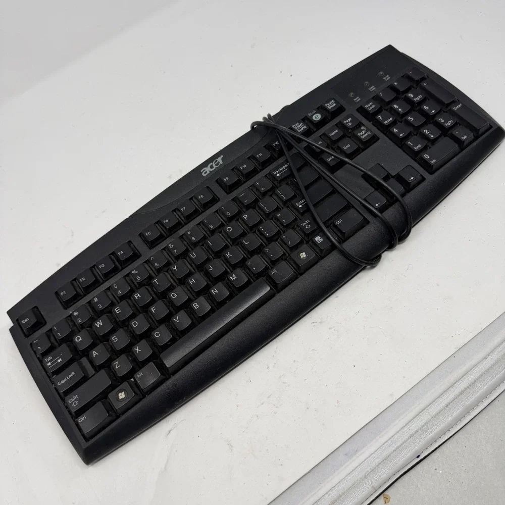 Acer SK-1688 Wired Black Keyboard PS/2‎ Connector Full Size Numeric Keypad